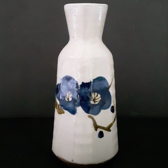 Japanese Stoneware Bud Vase - Picture 1 of 7